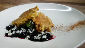 flori de soc in tempura