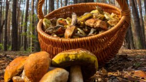 cos cu ciuperci foraging-ul sustenabil